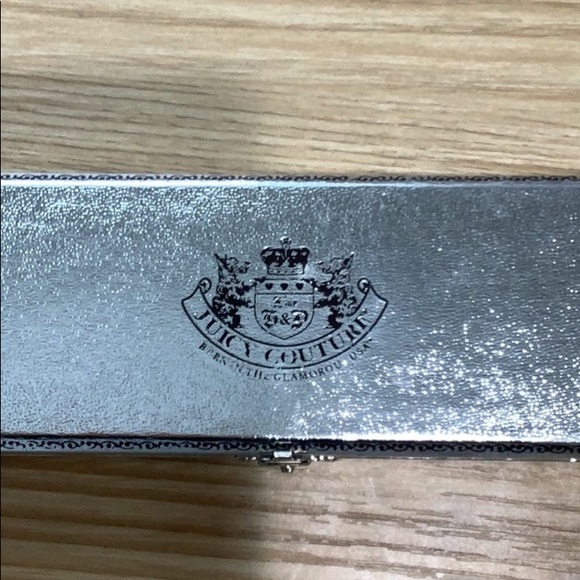 NEW Y2K Juicy Couture STERLING SILVER Charm Bracelet RARE HTF 925 NEW WITH BOX - Picture 7 of 8